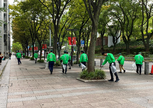 栄地区一斉清掃活動