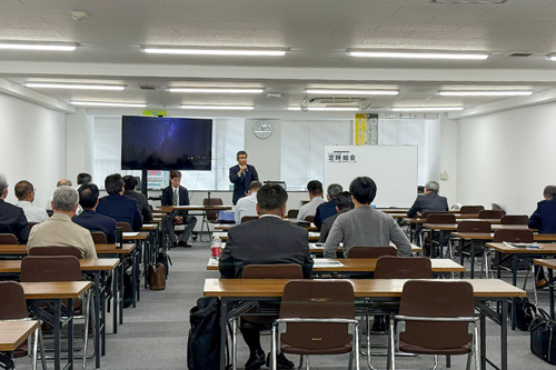 警備業協会ビルメン支部研修会・総会の様子
