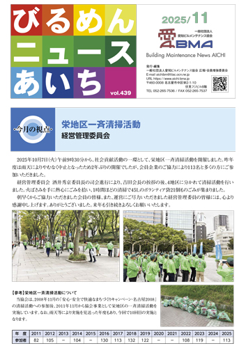 びるめんニュースあいち2025年11月